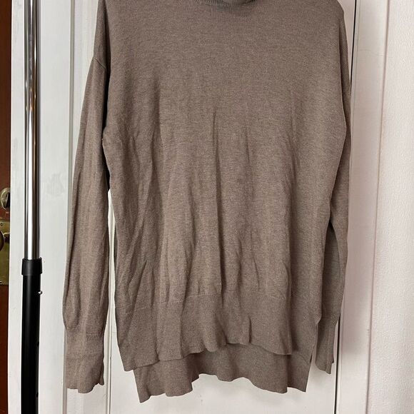 Joan Vass turtle neck tunic sweater - Picture 5 of 12